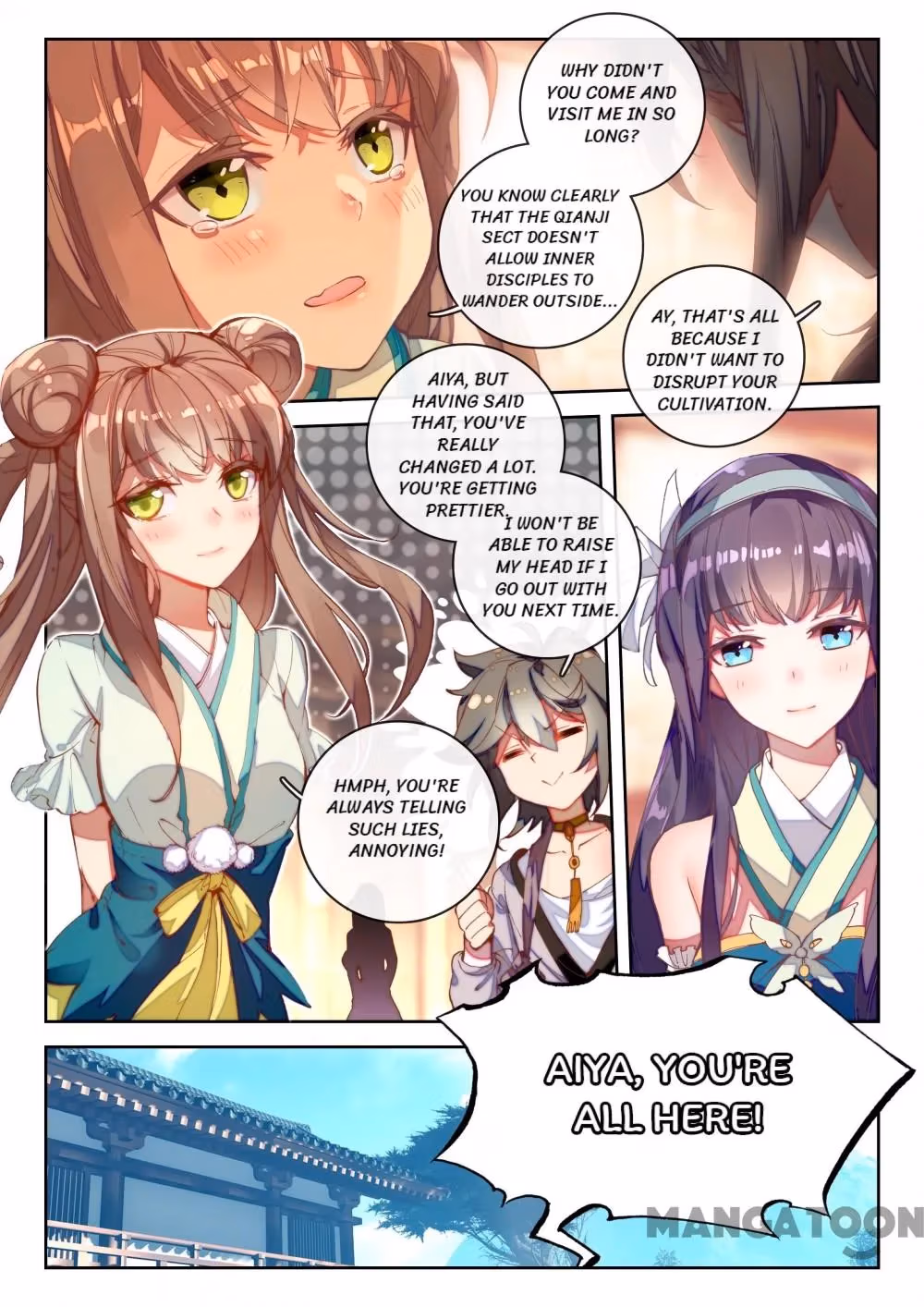Read The Divine Punished One chapter 13 image 8 on Lezhin