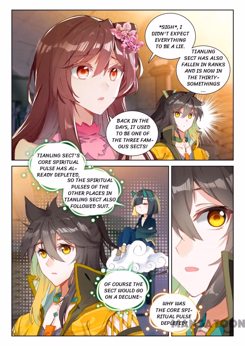 Read The Divine Punished One chapter 130 image 0 on Lezhin