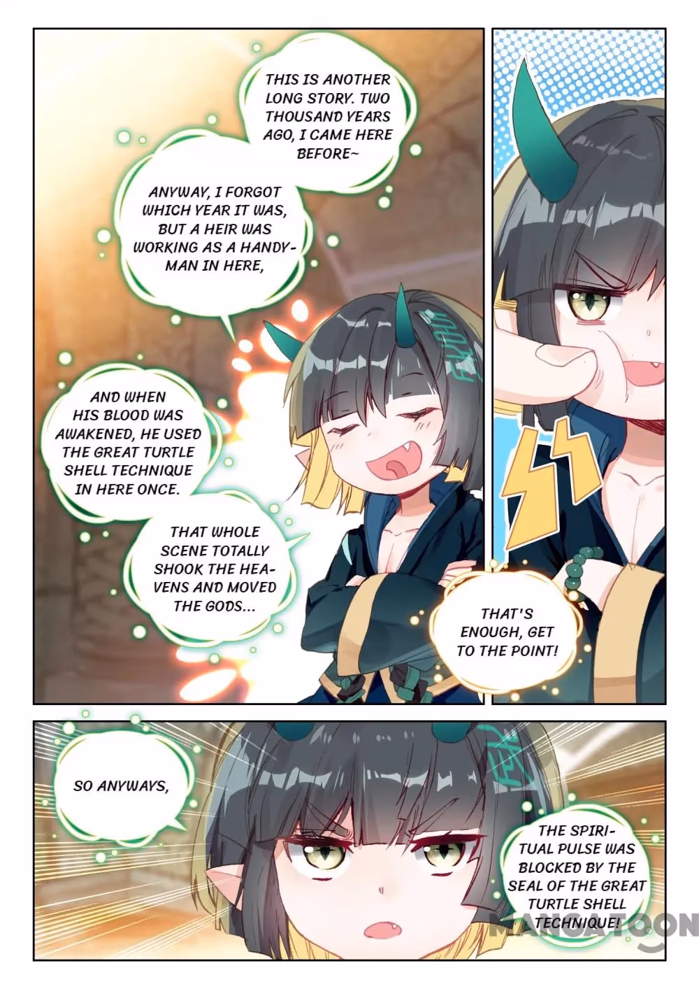 Read The Divine Punished One chapter 130 image 1 on Lezhin