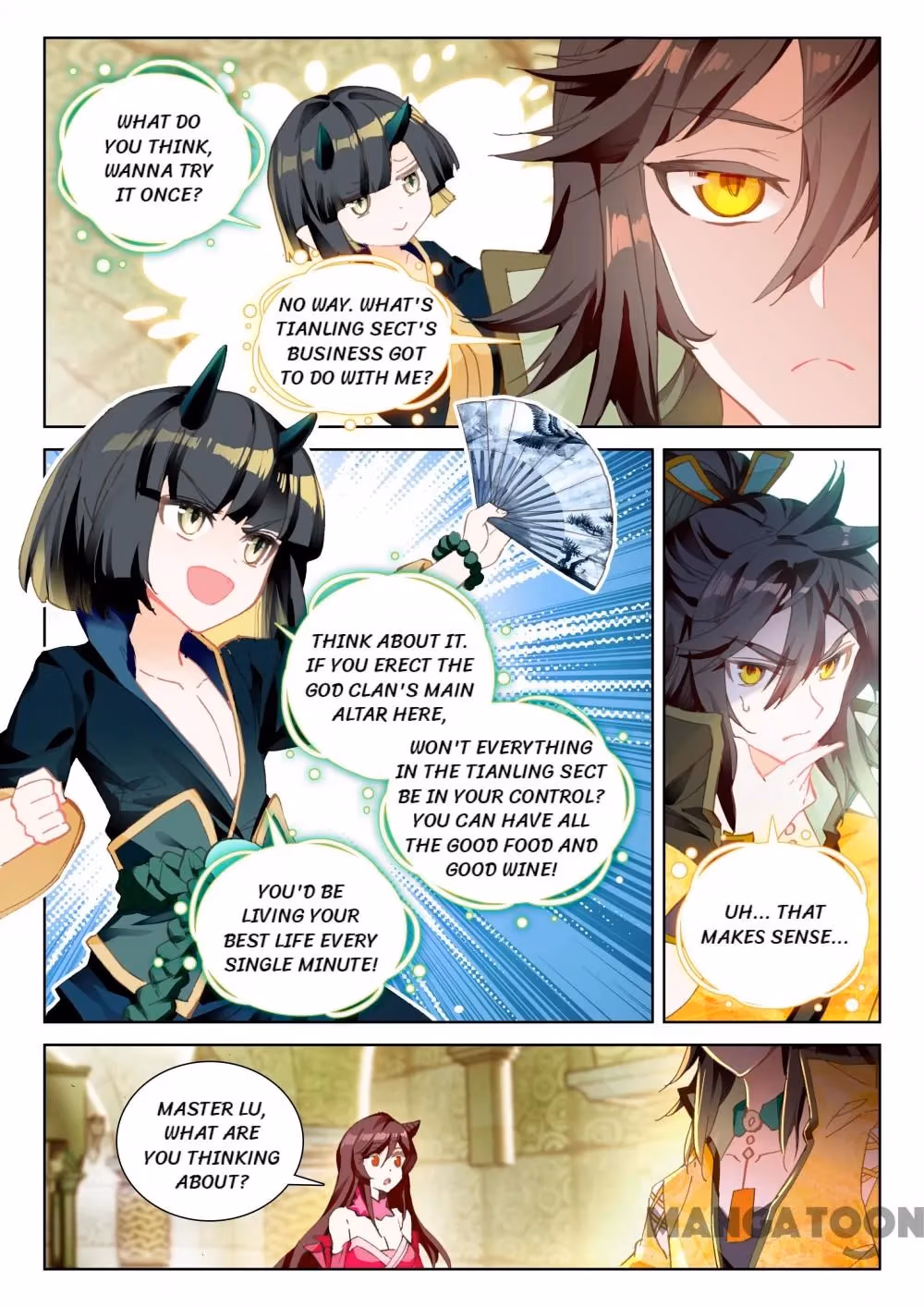 Read The Divine Punished One chapter 130 image 3 on Lezhin