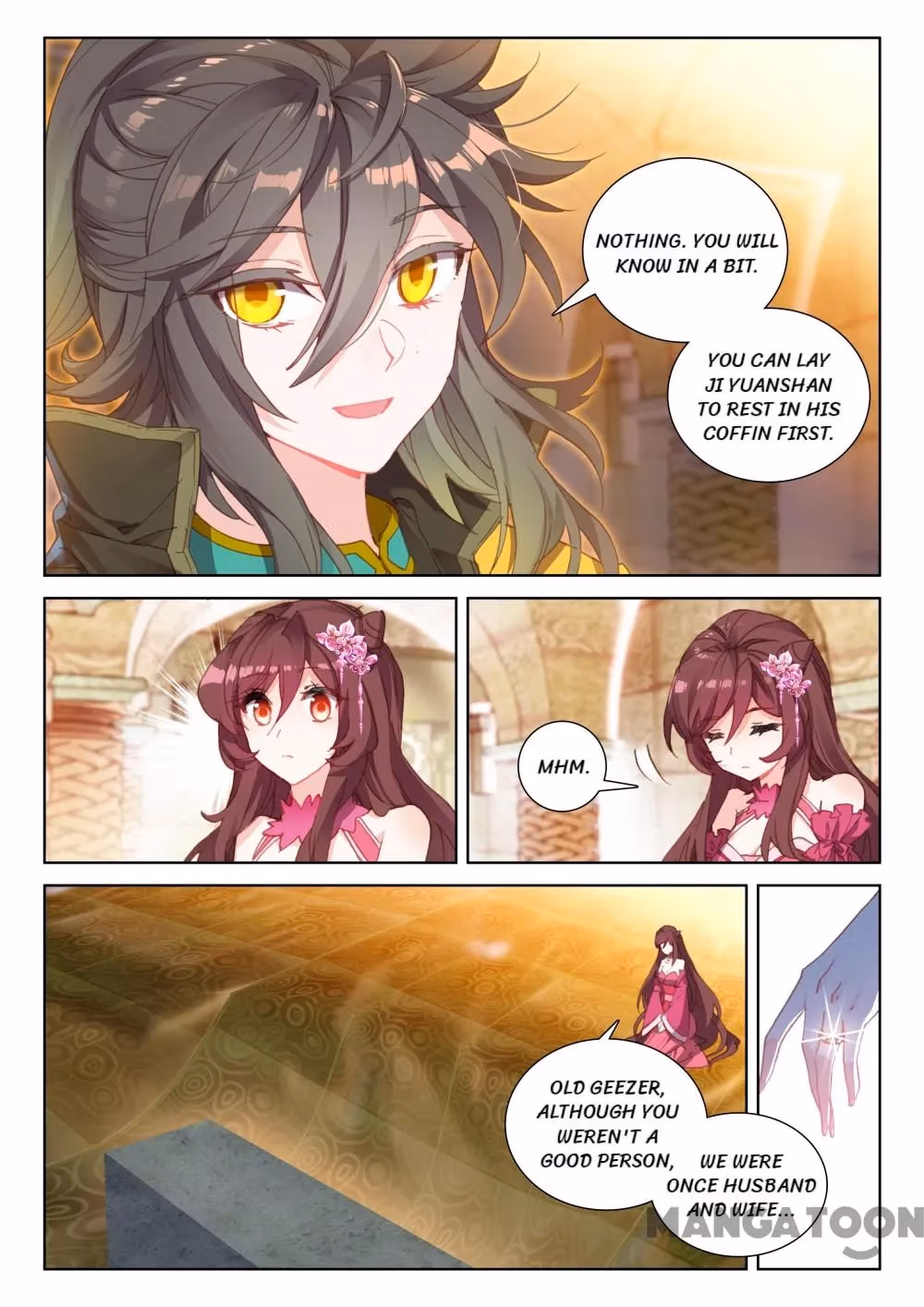 Read The Divine Punished One chapter 130 image 4 on Lezhin