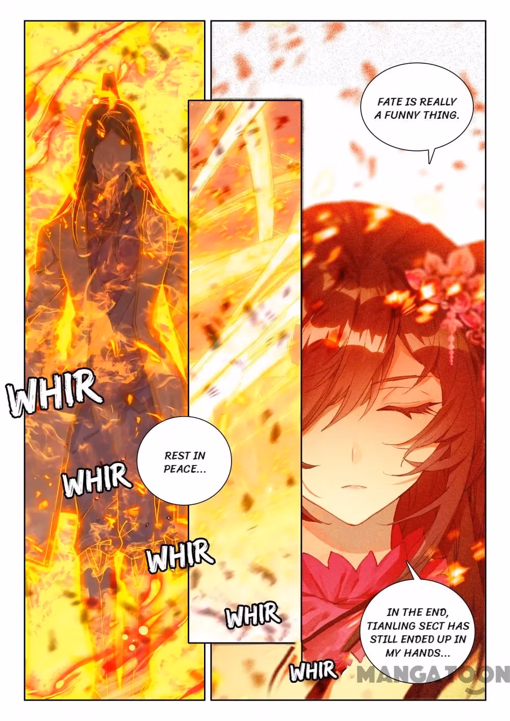 Read The Divine Punished One chapter 130 image 6 on Lezhin