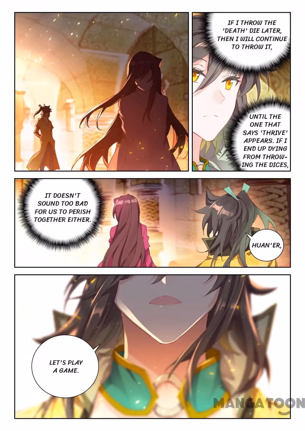 Read The Divine Punished One chapter 130 image 7 on Lezhin