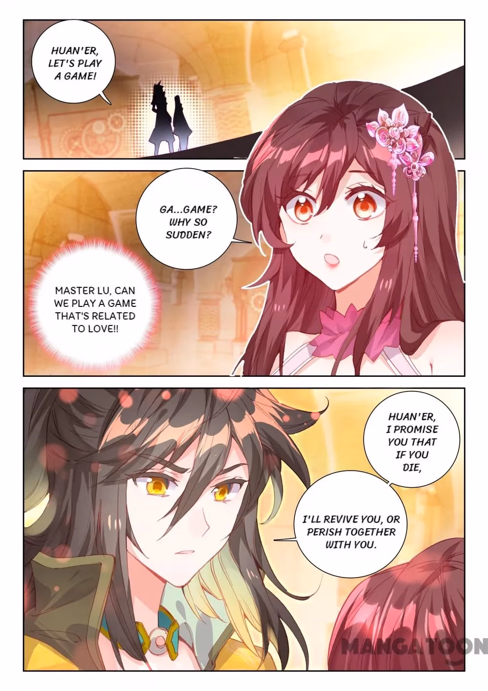 Read The Divine Punished One chapter 131 image 1 on Lezhin
