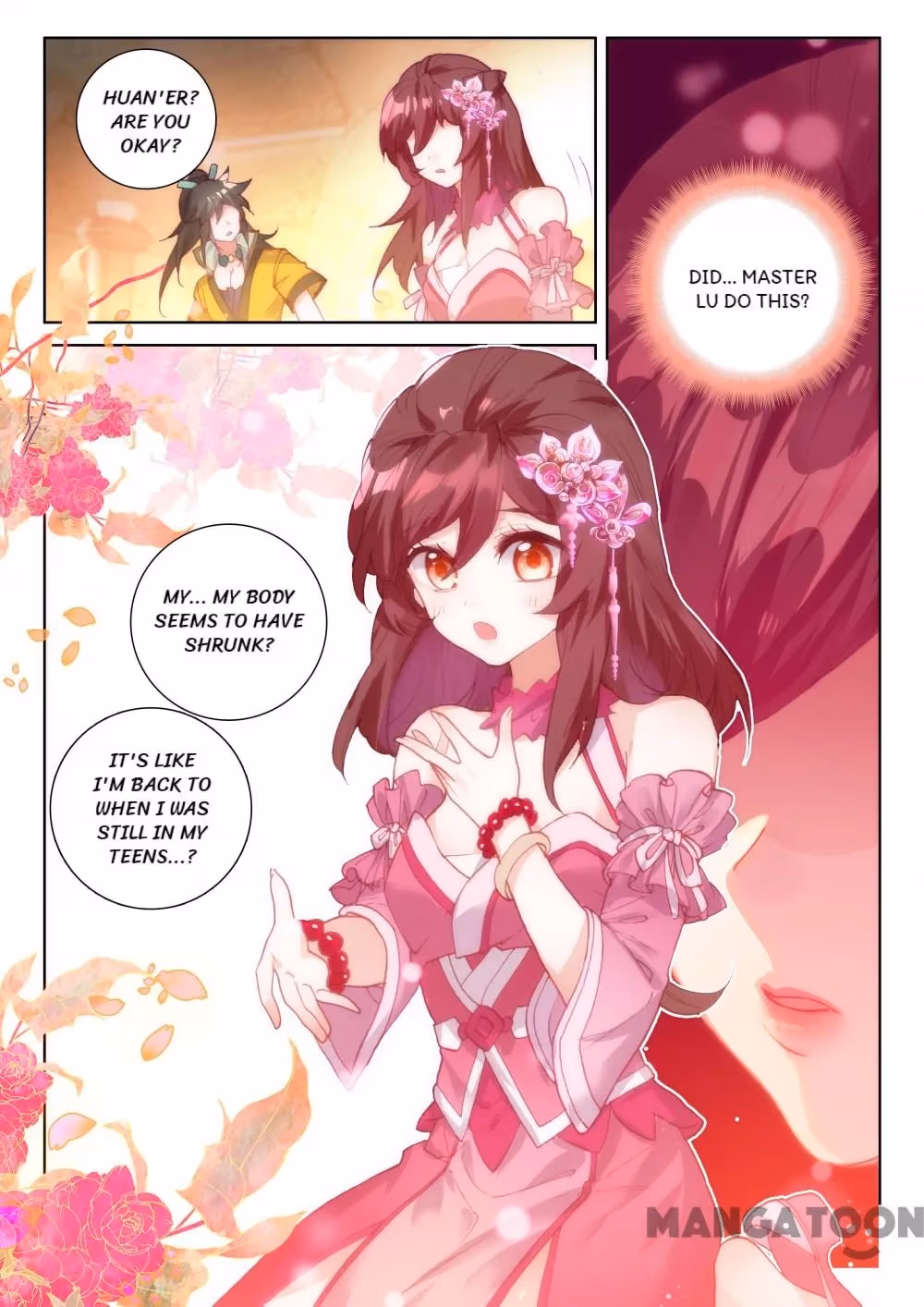 Read The Divine Punished One chapter 131 image 4 on Lezhin