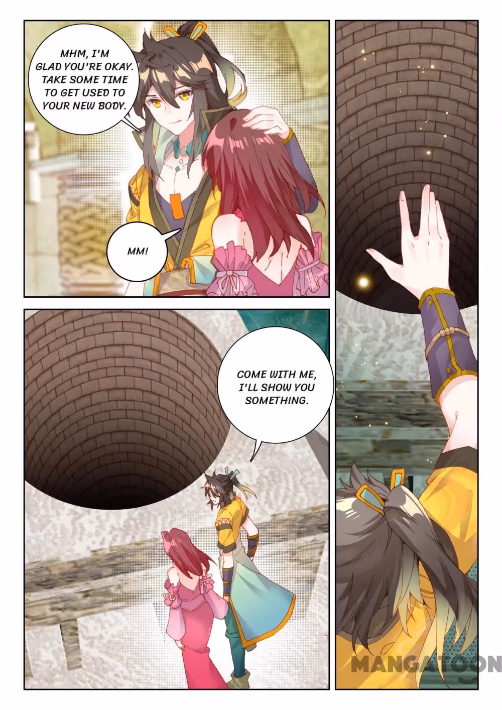 Read The Divine Punished One chapter 131 image 6 on Lezhin