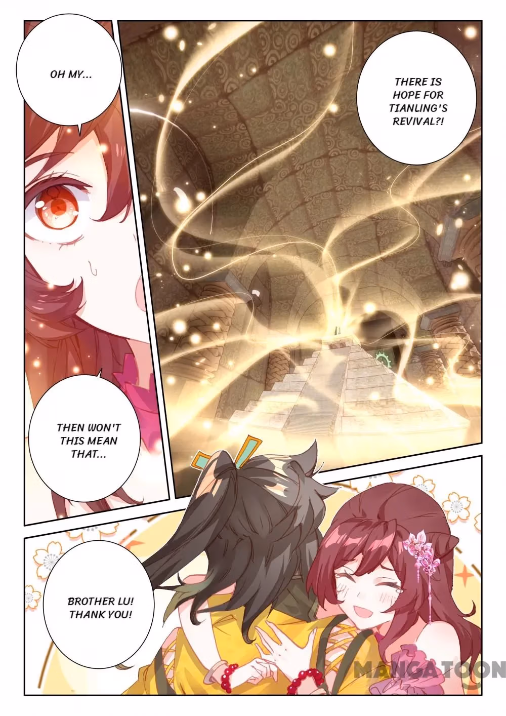 Read The Divine Punished One chapter 132 image 0 on Lezhin