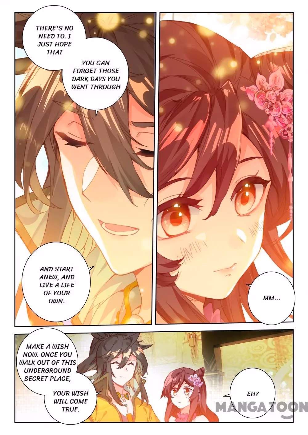 Read The Divine Punished One chapter 132 image 1 on Lezhin