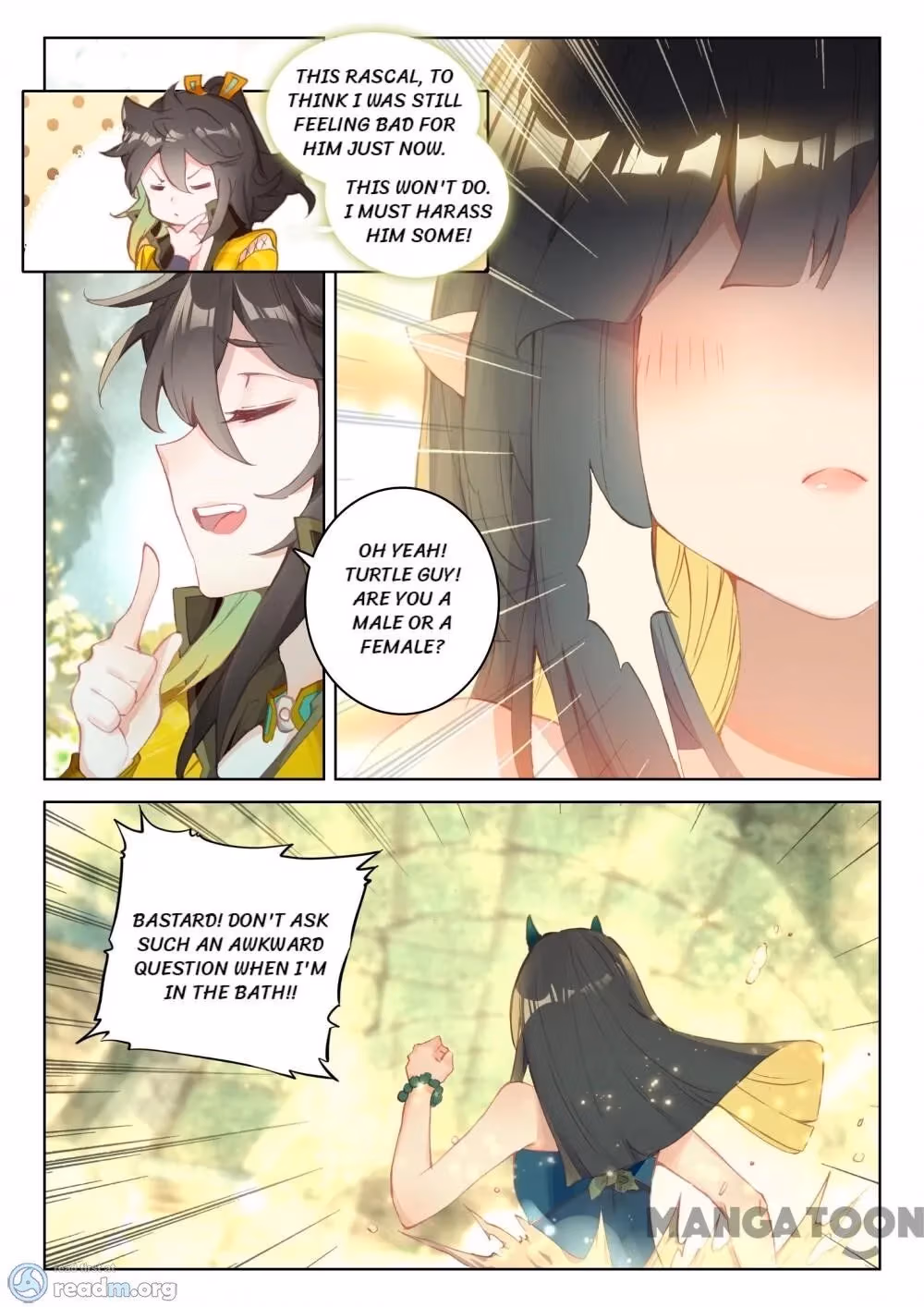 Read The Divine Punished One chapter 133 image 2 on Lezhin