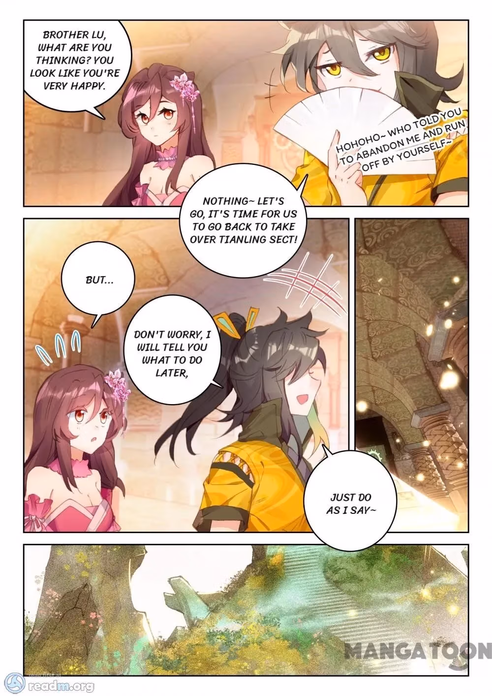 Read The Divine Punished One chapter 133 image 3 on Lezhin