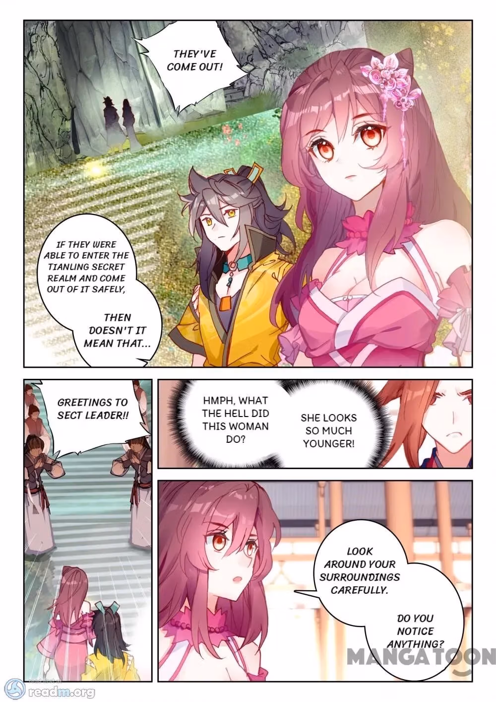 Read The Divine Punished One chapter 133 image 4 on Lezhin