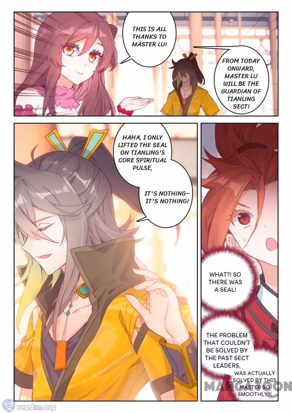 Read The Divine Punished One chapter 133 image 6 on Lezhin