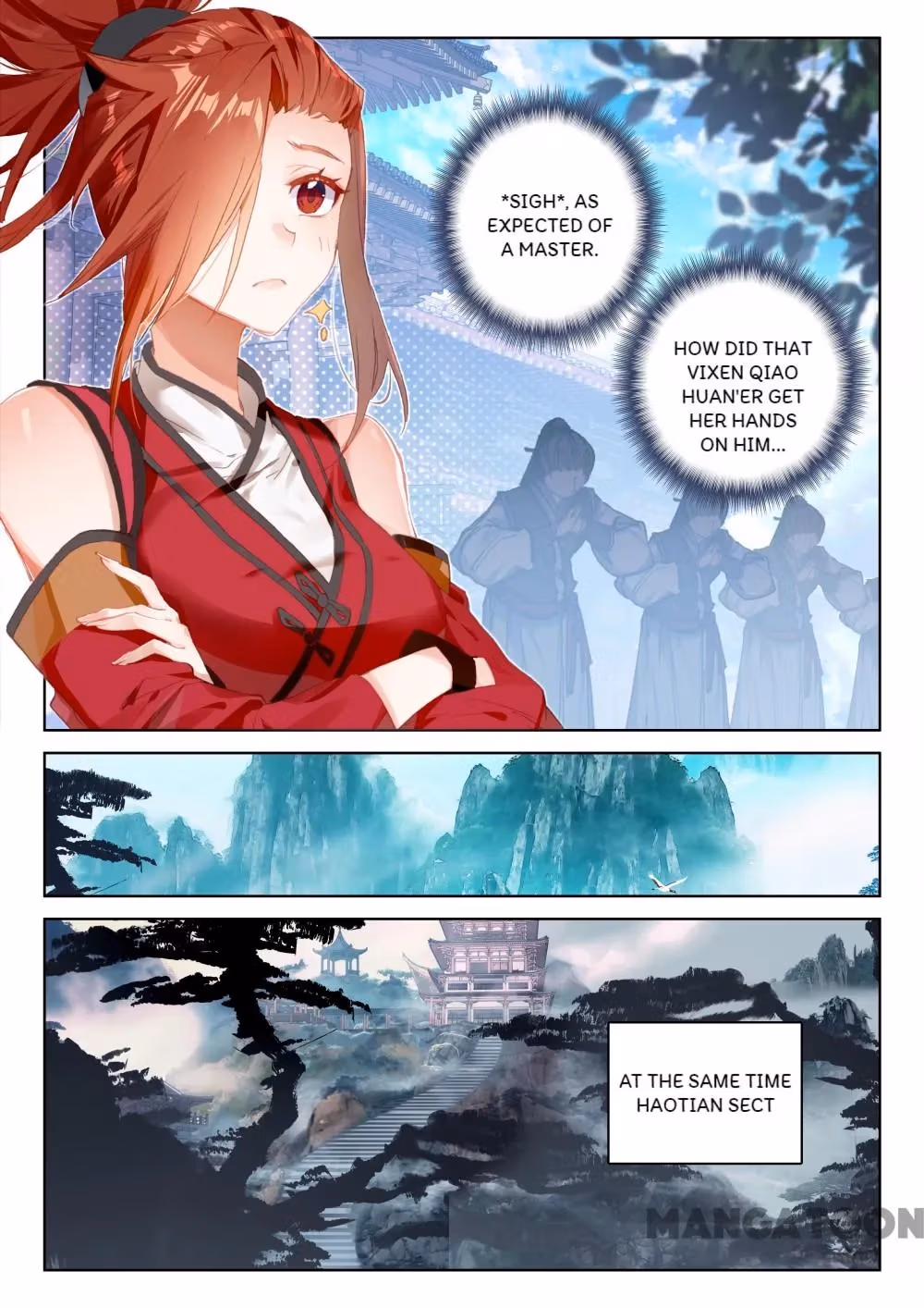 Read The Divine Punished One chapter 134 image 0 on Lezhin