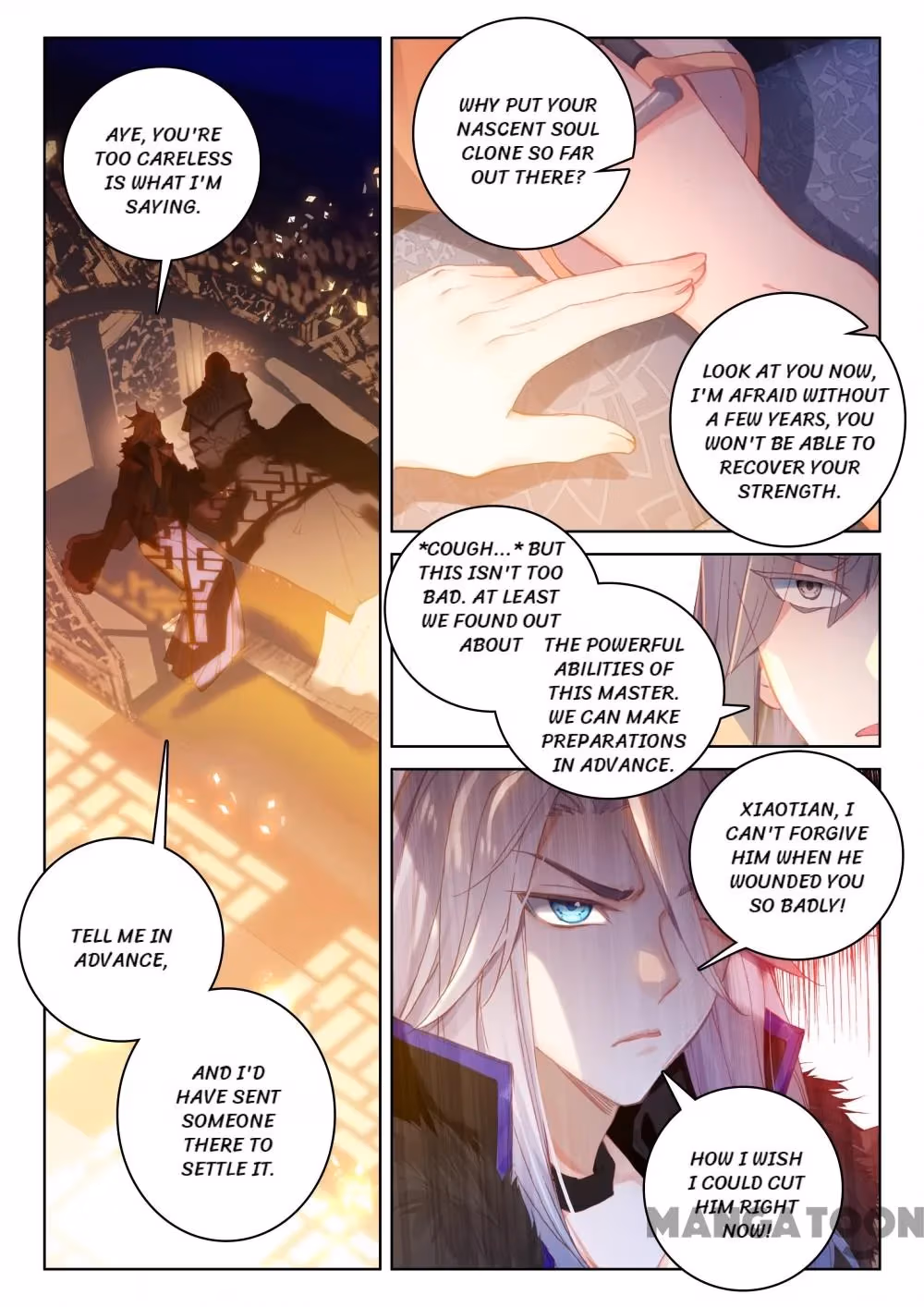 Read The Divine Punished One chapter 134 image 1 on Lezhin
