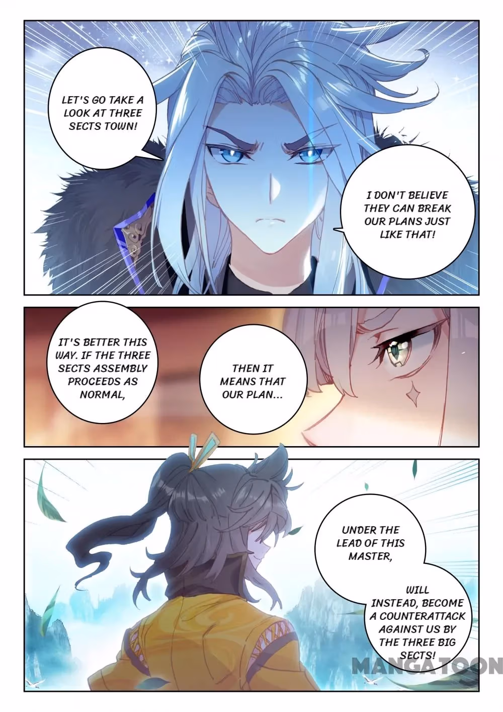 Read The Divine Punished One chapter 134 image 3 on Lezhin