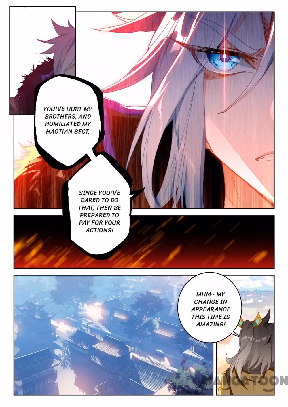 Read The Divine Punished One chapter 134 image 4 on Lezhin