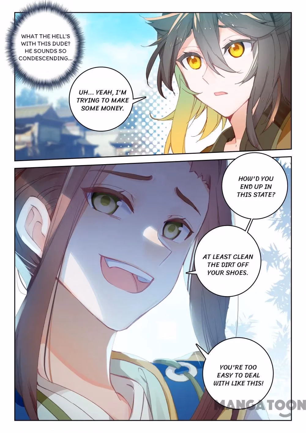 Read The Divine Punished One chapter 134 image 7 on Lezhin