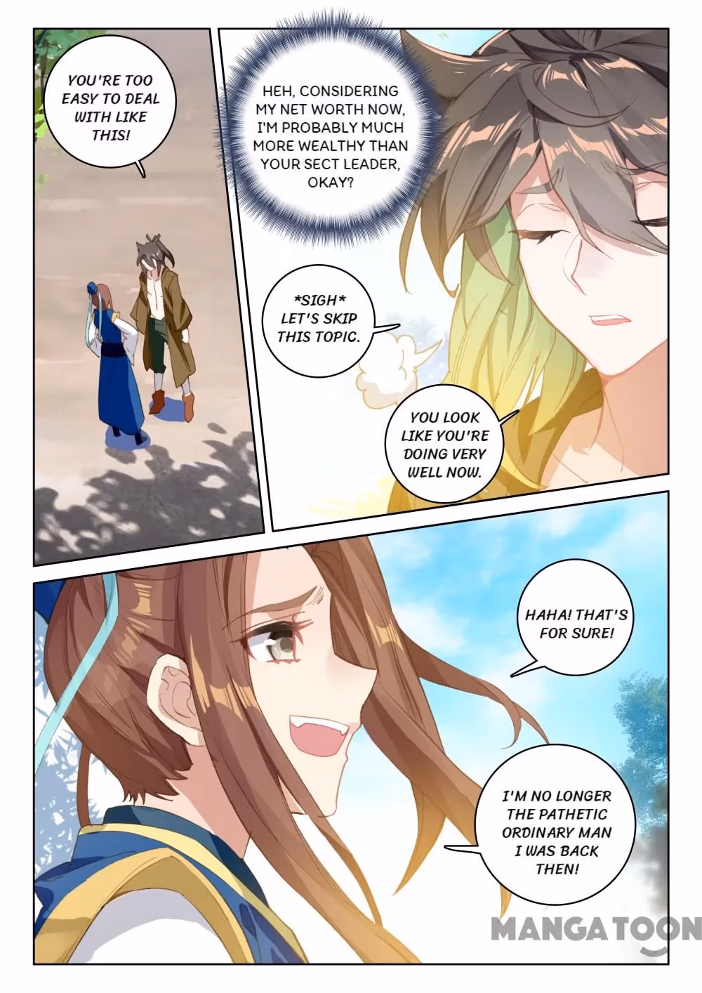 Read The Divine Punished One chapter 135 image 0 on Lezhin
