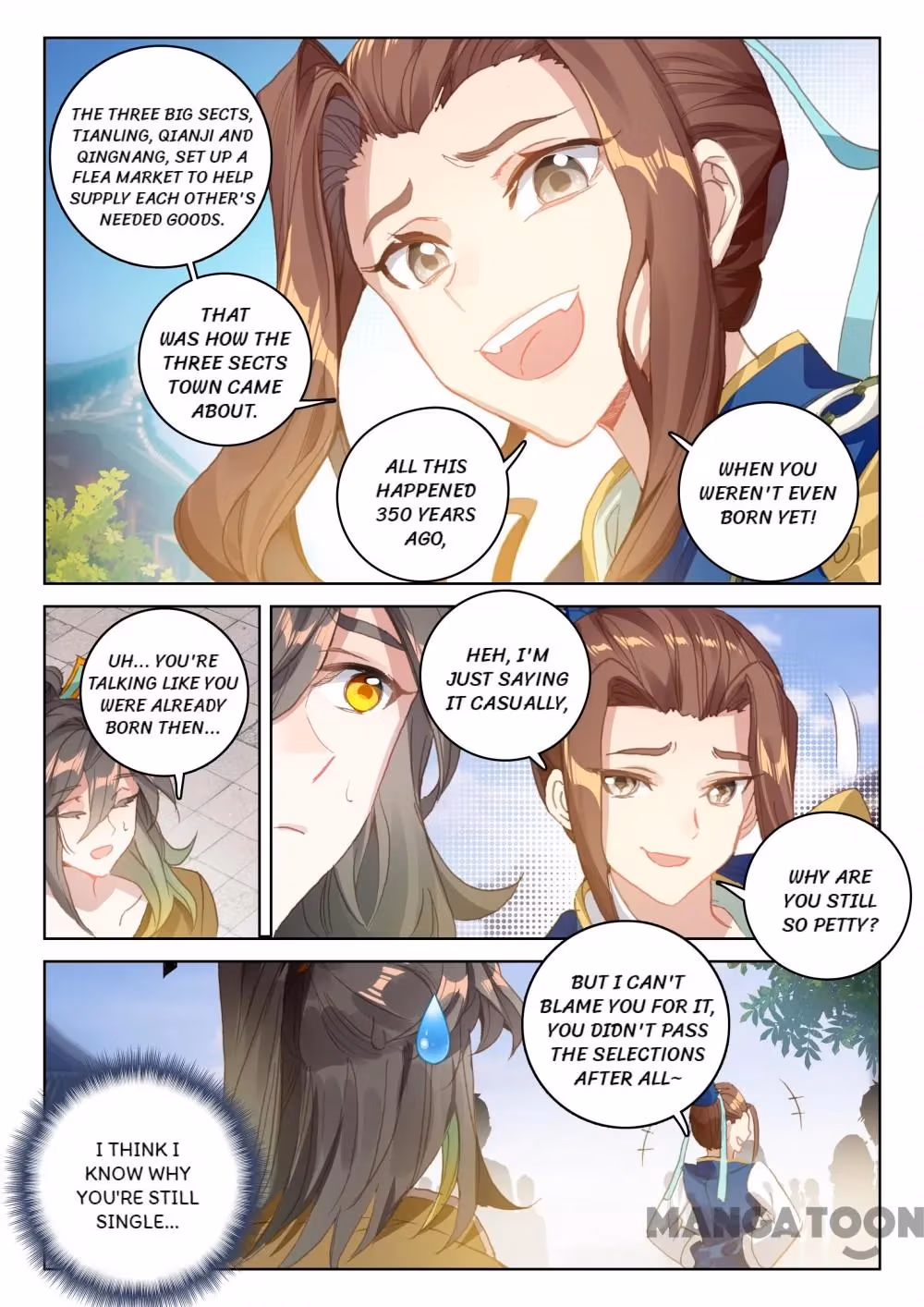 Read The Divine Punished One chapter 135 image 2 on Lezhin