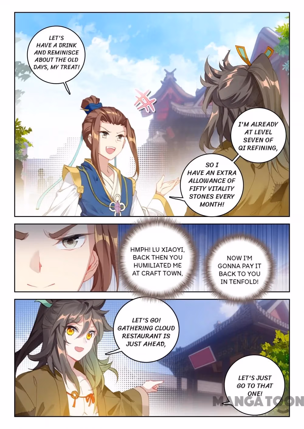 Read The Divine Punished One chapter 135 image 4 on Lezhin