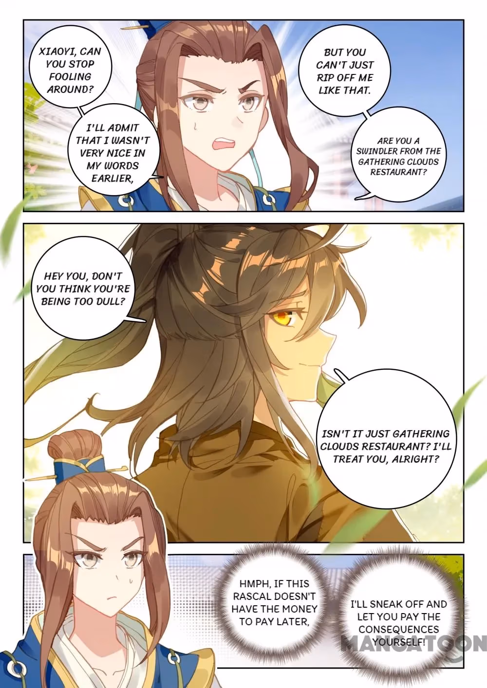 Read The Divine Punished One chapter 135 image 5 on Lezhin