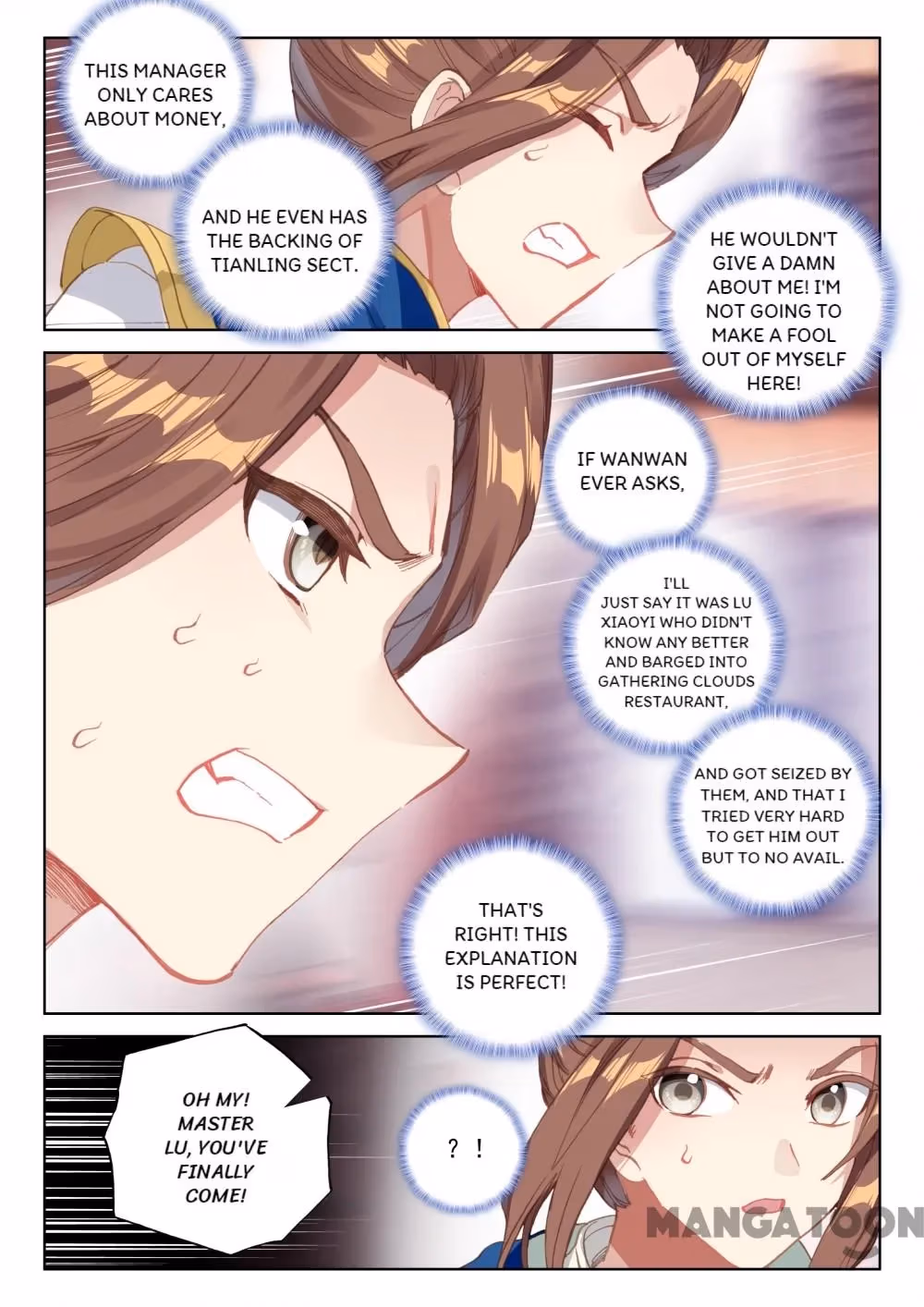 Read The Divine Punished One chapter 136 image 1 on Lezhin