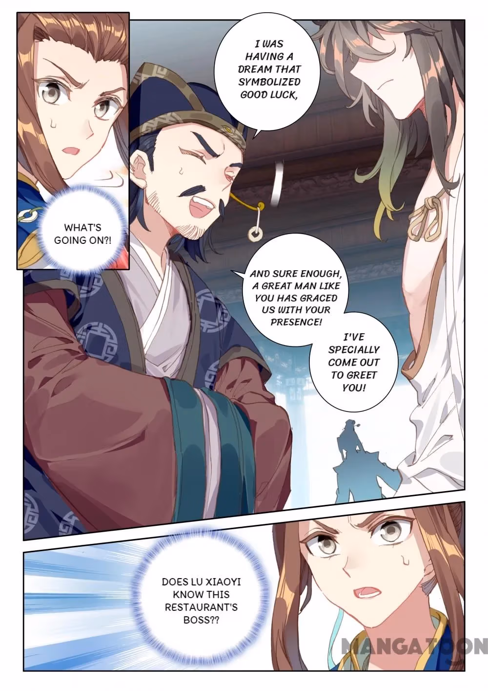 Read The Divine Punished One chapter 136 image 2 on Lezhin