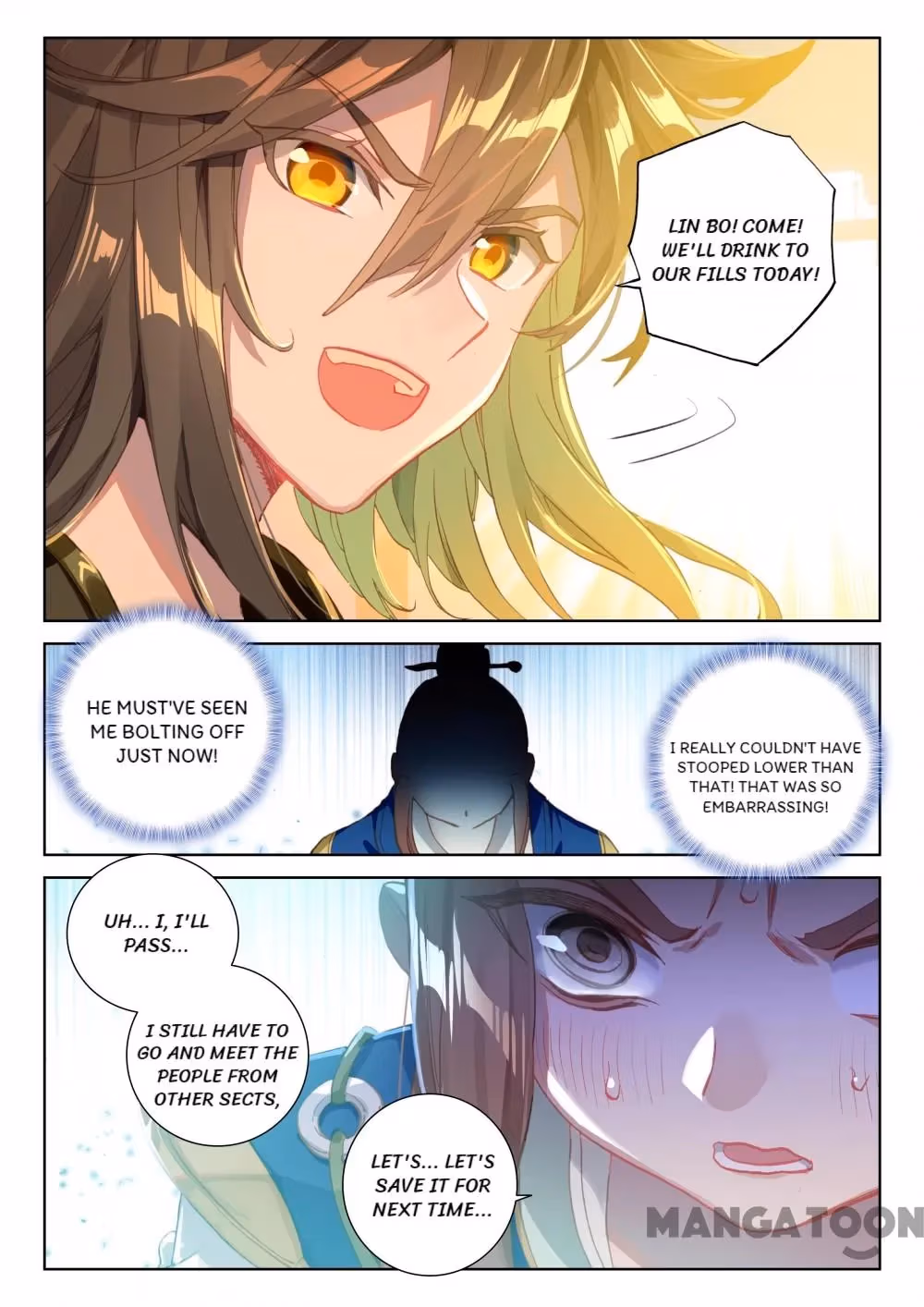 Read The Divine Punished One chapter 136 image 3 on Lezhin