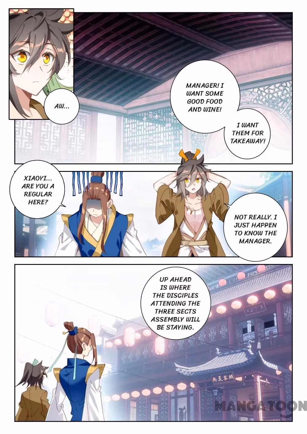 Read The Divine Punished One chapter 136 image 4 on Lezhin
