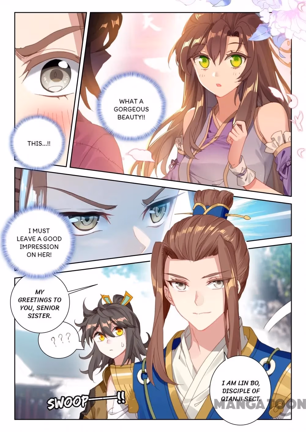 Read The Divine Punished One chapter 136 image 6 on Lezhin