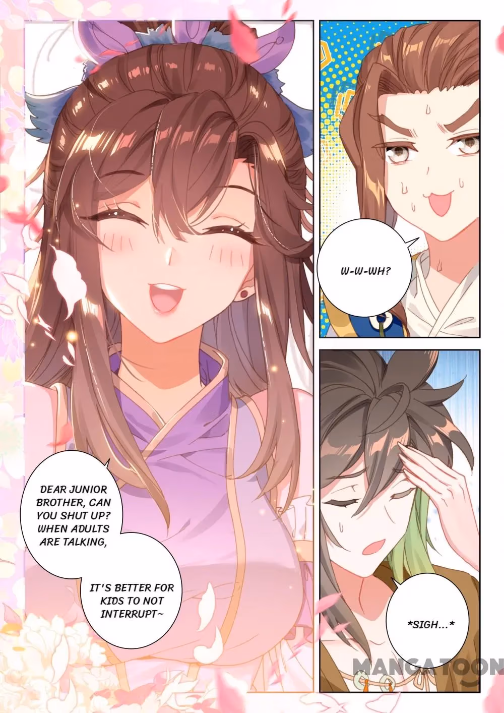 Read The Divine Punished One chapter 136 image 7 on Lezhin