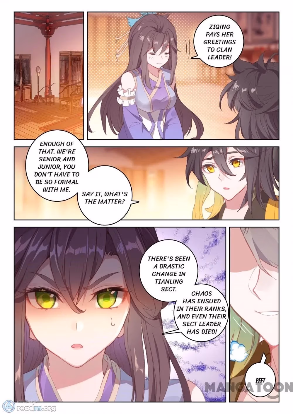 Read The Divine Punished One chapter 137 image 5 on Lezhin