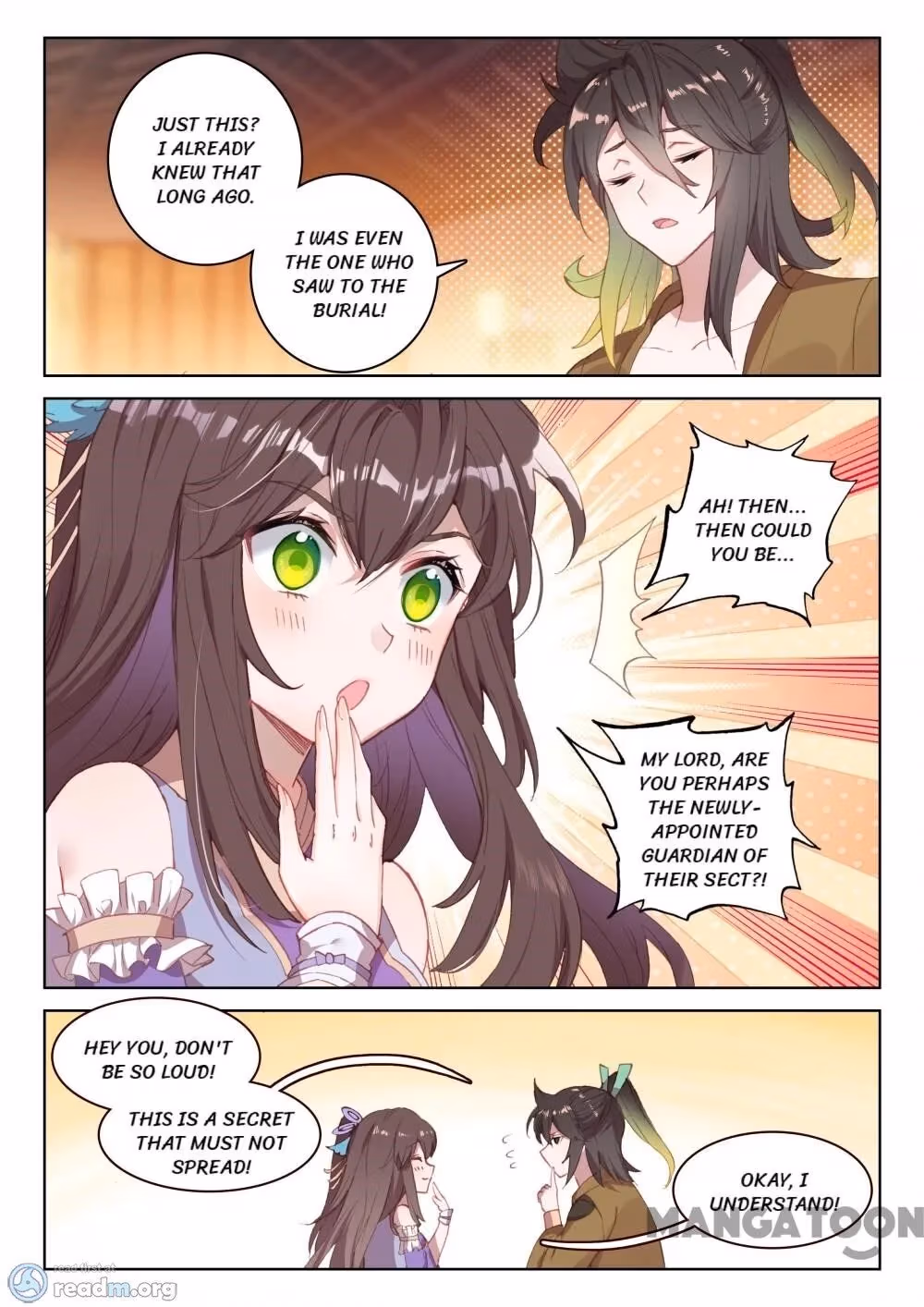 Read The Divine Punished One chapter 137 image 6 on Lezhin