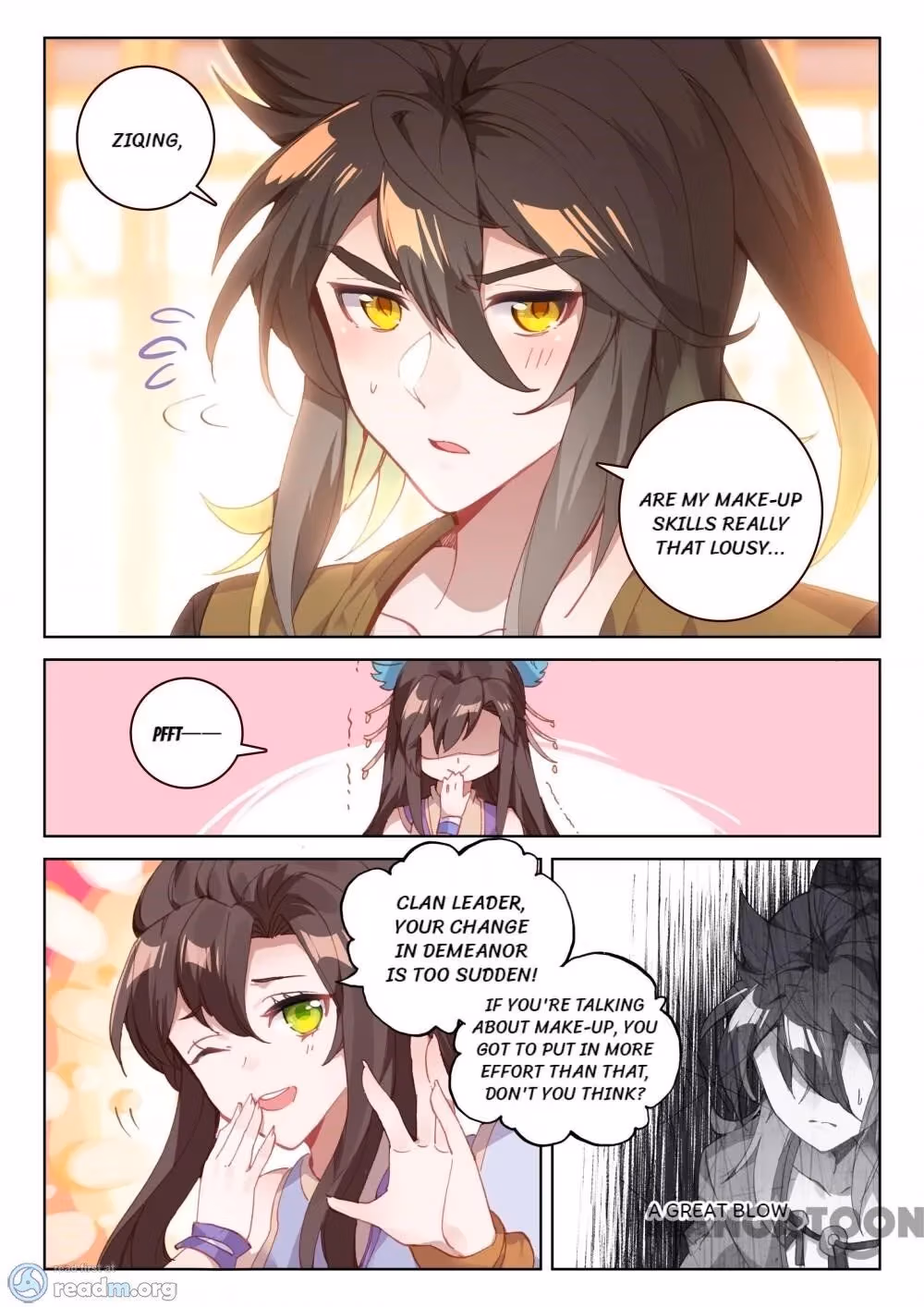 Read The Divine Punished One chapter 137 image 8 on Lezhin