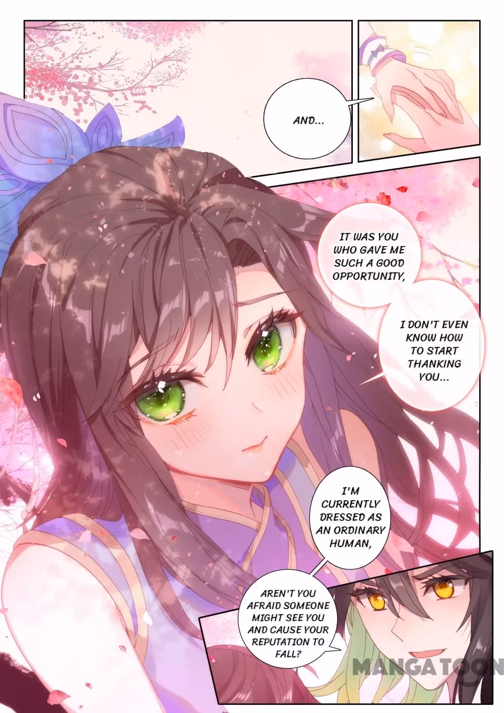 Read The Divine Punished One chapter 138 image 2 on Lezhin