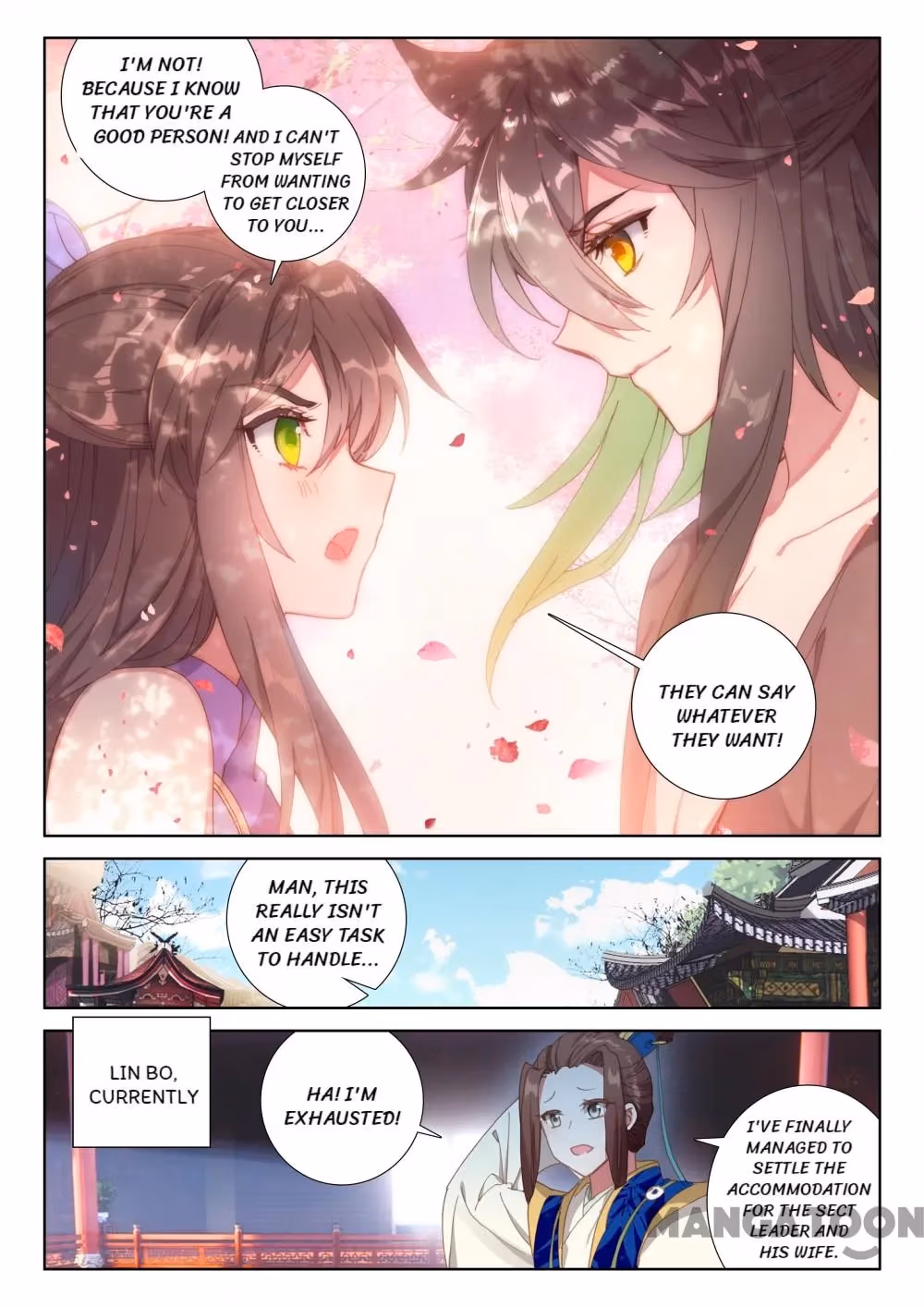 Read The Divine Punished One chapter 138 image 3 on Lezhin