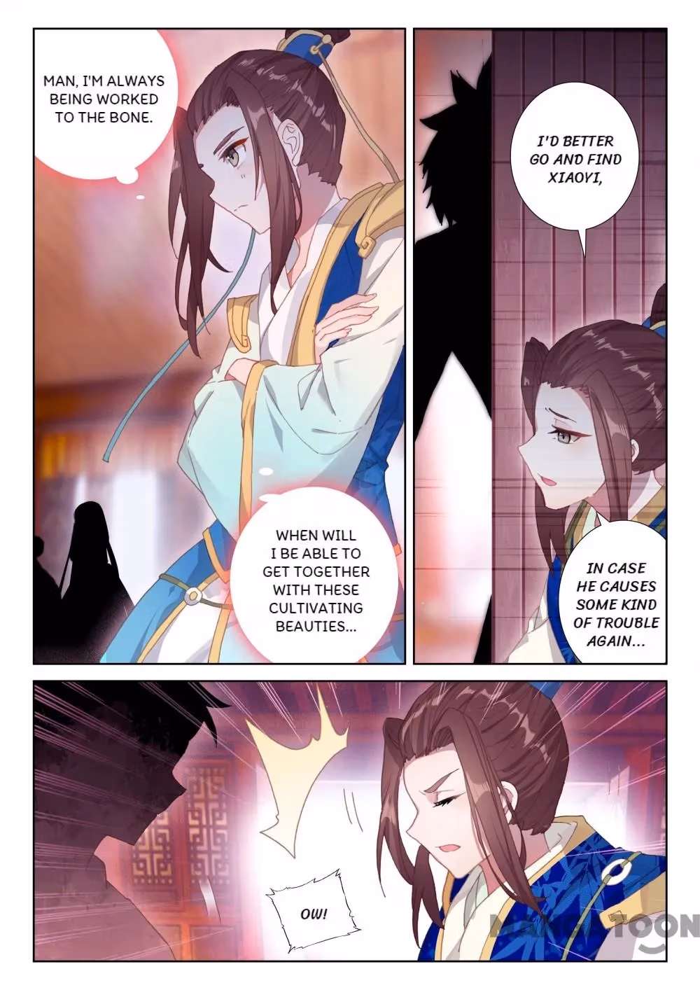 Read The Divine Punished One chapter 138 image 4 on Lezhin