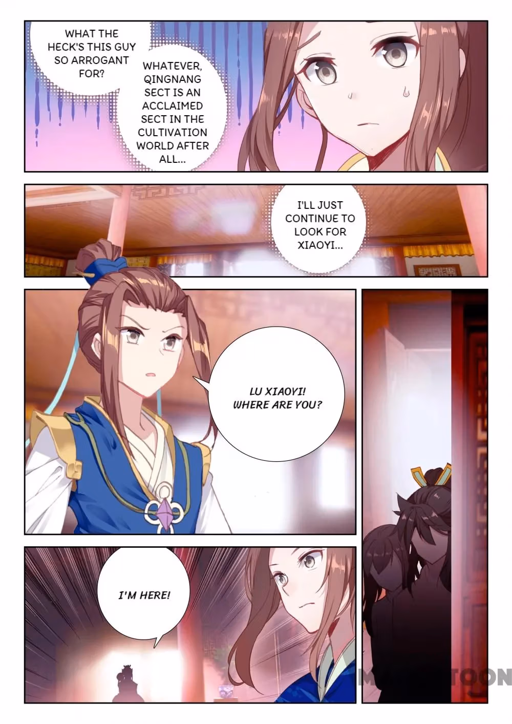 Read The Divine Punished One chapter 138 image 6 on Lezhin