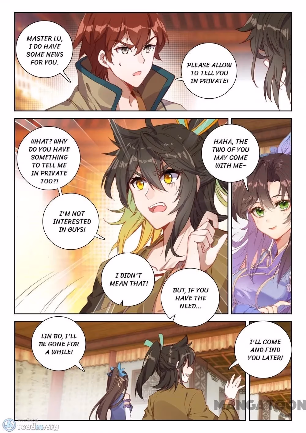 Read The Divine Punished One chapter 139 image 4 on Lezhin
