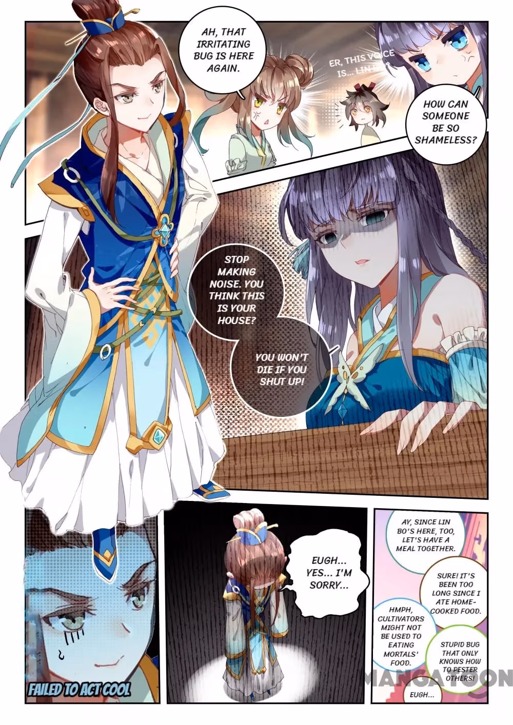 Read The Divine Punished One chapter 14 image 1 on Lezhin