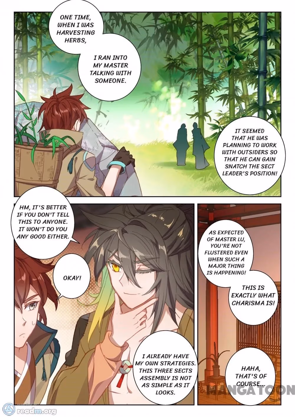 Read The Divine Punished One chapter 140 image 1 on Lezhin