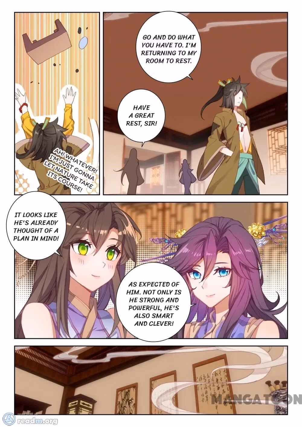 Read The Divine Punished One chapter 140 image 3 on Lezhin