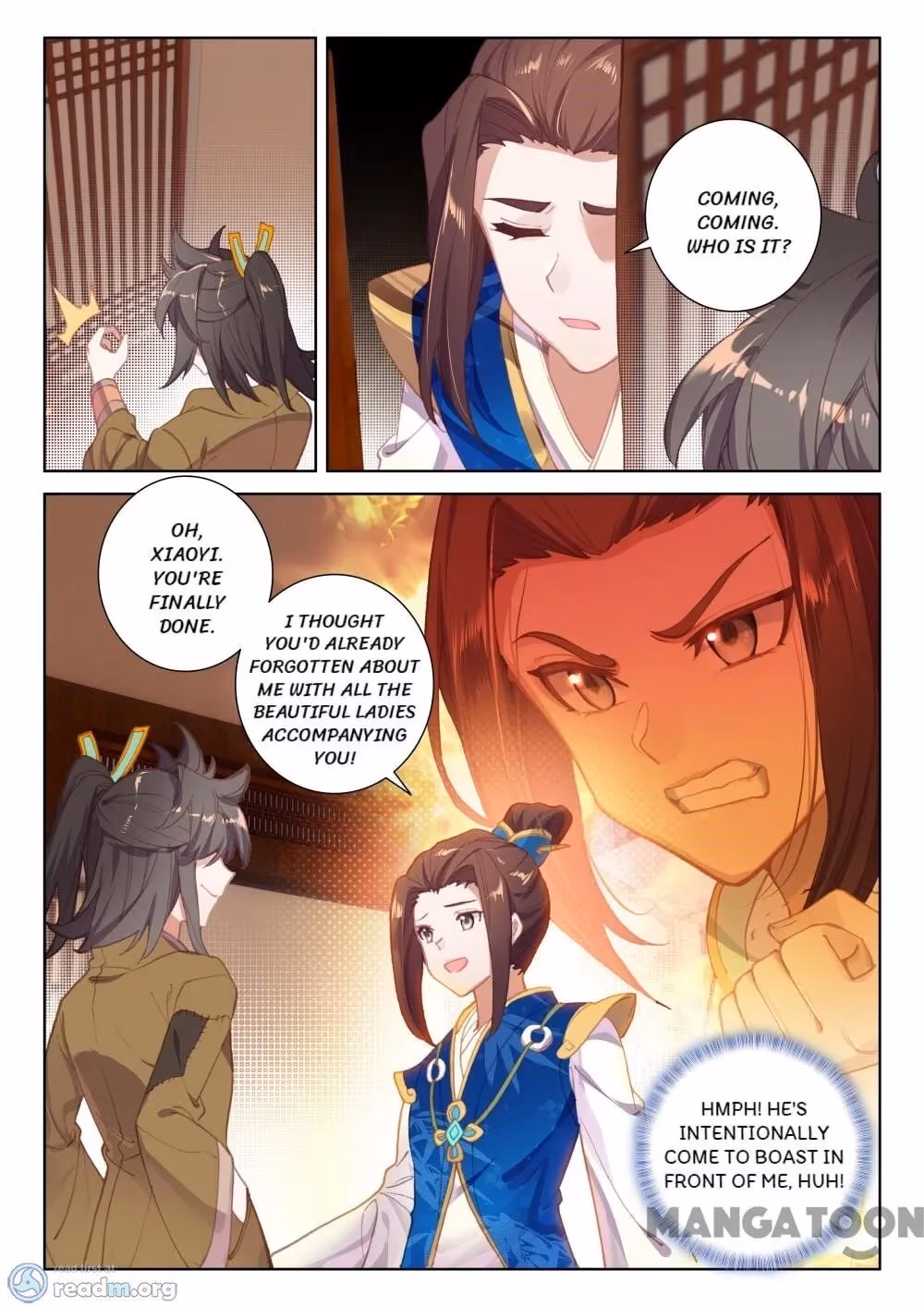 Read The Divine Punished One chapter 140 image 4 on Lezhin