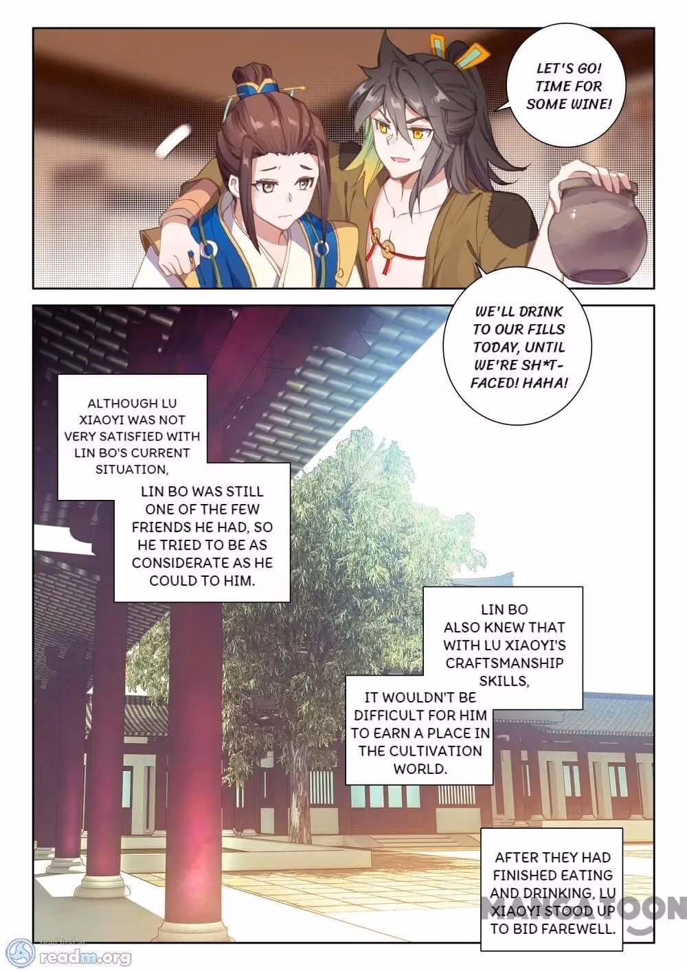 Read The Divine Punished One chapter 140 image 5 on Lezhin