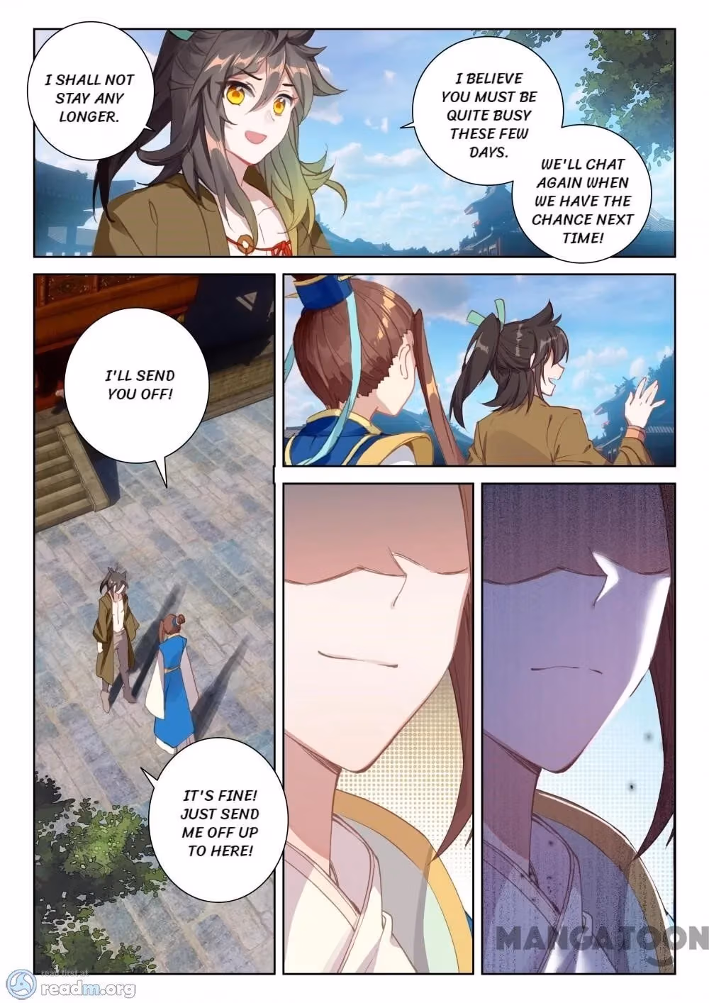 Read The Divine Punished One chapter 140 image 6 on Lezhin