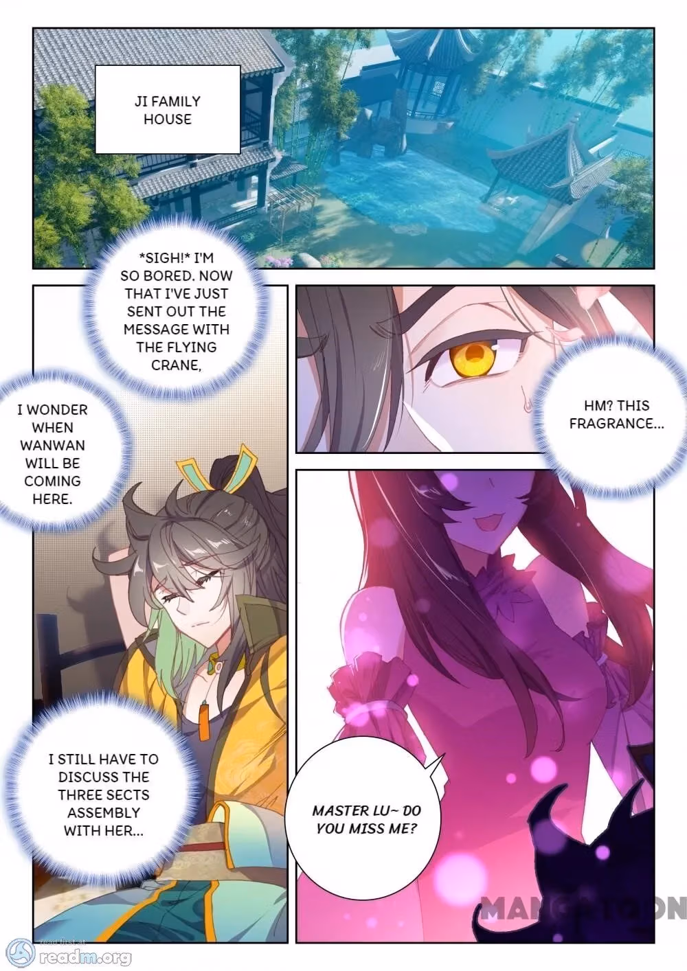 Read The Divine Punished One chapter 140 image 8 on Lezhin