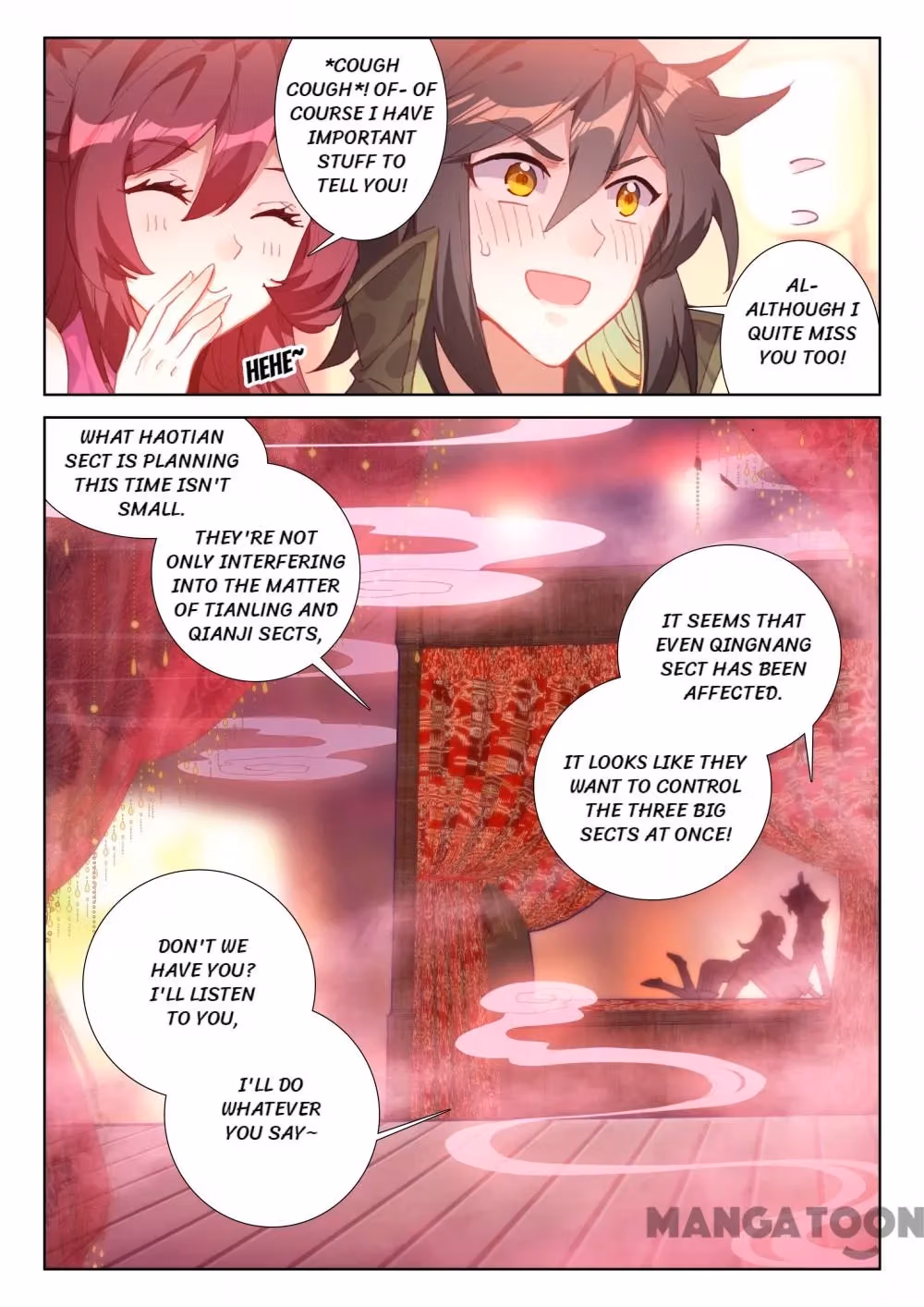 Read The Divine Punished One chapter 141 image 2 on Lezhin