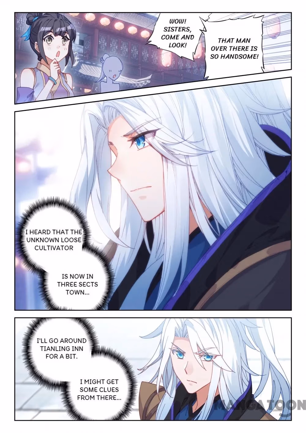 Read The Divine Punished One chapter 141 image 6 on Lezhin