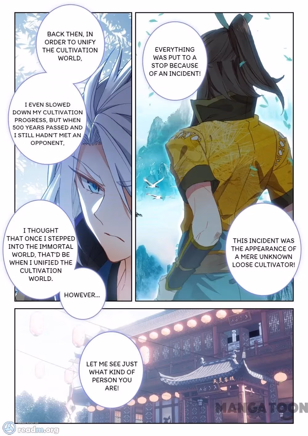 Read The Divine Punished One chapter 142 image 1 on Lezhin