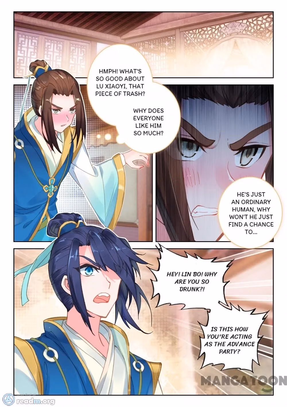 Read The Divine Punished One chapter 142 image 2 on Lezhin
